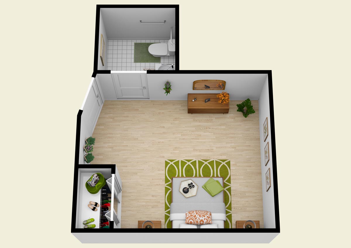 Jasmine Estates of Edmond | Standard Suite