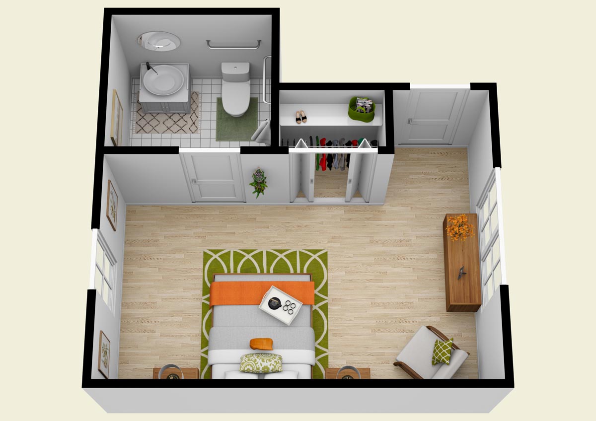 Jasmine Estates of Oklahoma City | Large Suite